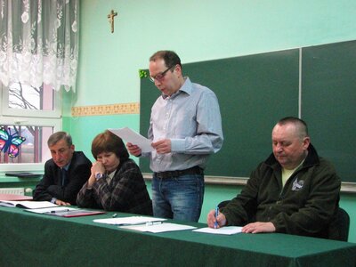 Zebranie w Nowej Schodni